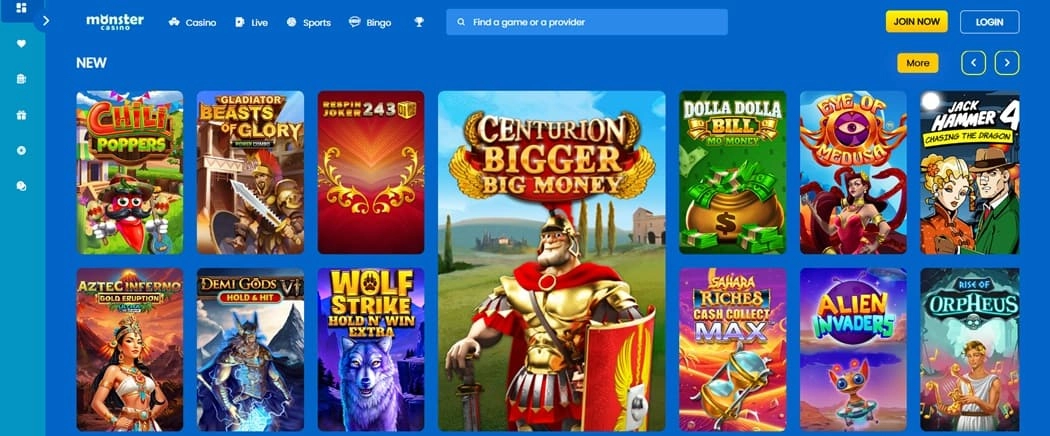 Monster Casino Non GamStop