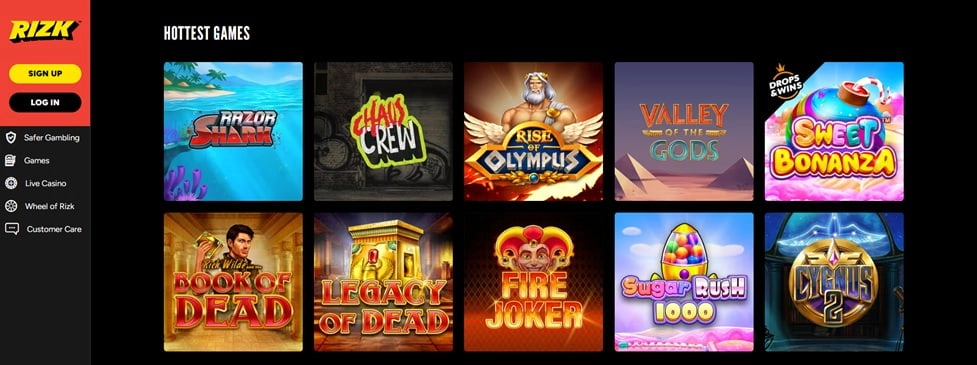 Rizk Casino Non GamStop