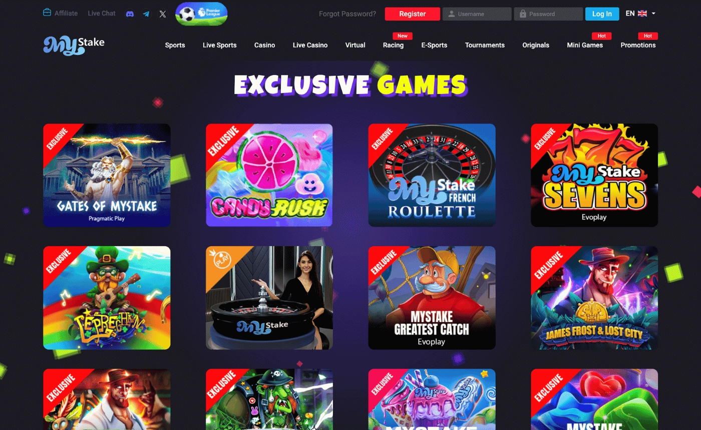 MyStake Casino – Most Trusted Site not on GamStop